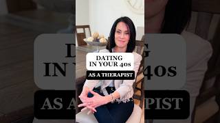 Dating in your 40s as a therapist DatingInYour40s therapisttips datingcoach couplescounseling [upl. by Nurav]