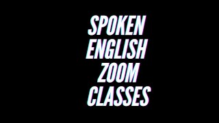 Spoken English zoom classes full details  Sai Academy [upl. by Aleedis]