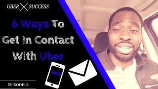 6 Ways How To Contact Uber [upl. by Meir641]