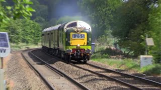 Preserved Class 55 Deltics in Action [upl. by Eloci]