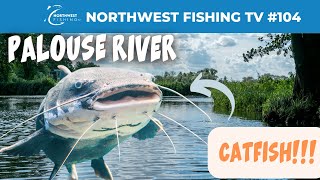 Palouse River Catfish  Northwest Fishing TV 104 [upl. by Maillliw296]