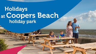 Coopers Beach Holiday Park  Mersea Island Essex [upl. by Etteroma440]