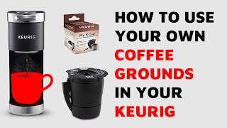 How to use Coffee Grounds in Keurig with My KCup Reusable Coffee Filter Unboxing and Review [upl. by Suhploda]