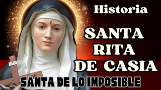 ➤ ¿QUIÉN FUE SANTA RITA DE CASIA HISTORIA DE ESTA MILAGROSA SANTAsantarita santaritadecasia [upl. by Elocin]