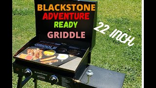 Adventure Ready 22 inch Blackstone Griddle Lets check it out [upl. by Matland]