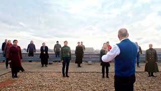 Va Pensiero from Nabucco performed high above London Verdi Royal Opera Chorus [upl. by Lorenza307]