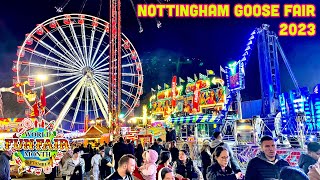 Nottingham Goose Fair September 2023 [upl. by Fabrin802]