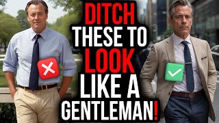 20 Things WELLDRESSED Men Over 40 Would NEVER Be Caught Wearing [upl. by Rufina]