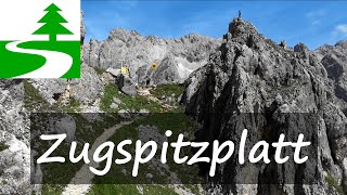 Wandern in den Alpen  Ehrwalder Alm  Gatterl  Zugspitzplatt [upl. by Nnaaihtnyc]