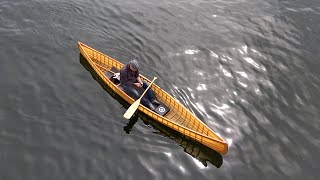 New Solo Skin on Frame Canoe for 2021 with Tumblehome [upl. by Ekard107]