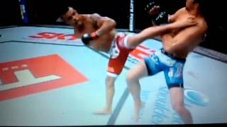 Vitor Belforts crazy spinning back kick [upl. by Patrizio]