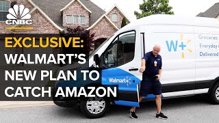 How Walmart Is Betting Big On Stores To Catch Amazon In Ecommerce [upl. by Mok631]