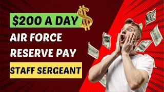 How Much Money I Make In The Air Force Reserve As A Staff Sergeant [upl. by Xeno]