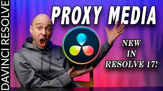 New PROXY MEDIA in DaVinci Resolve 17  Quick Tip Tuesday [upl. by Yecart]