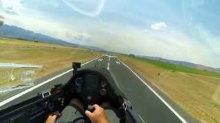 Glider Take Off and Landing at Nephi [upl. by Eiser]