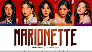 Red Velvet レッドベルベット  Marionette Lyrics Color CodedKanRomEng [upl. by Haleeuqa974]