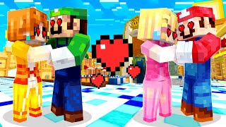 Minecraft Super Mario  The Mario Brothers Double Date 72 [upl. by Sheley]