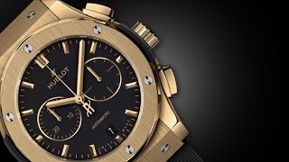 HUBLOT  CLASSIC FUSION CHRONOGRAPH YELLOW GOLD 42MM [upl. by Alicul]