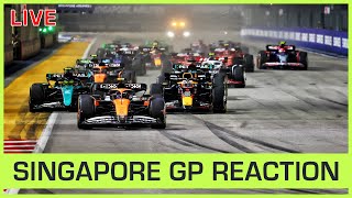 2024 Singapore Grand Prix Race Reaction [upl. by Engedus]