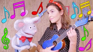 Ukelele para niños lección 1 🎵🎸  Canción la cucaracha con Jimena y Oliverio [upl. by Huntlee]