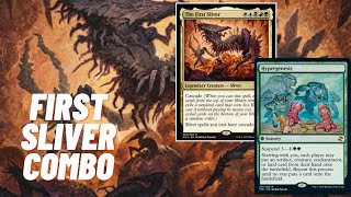 The First Sliver Combo Hypergenesis Combo EDH [upl. by Essirahc]