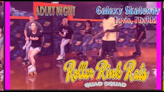 Jam and Shuffle Skate with Roller Rinks Rats at Galaxy Skateway Adult Night May 2022 [upl. by Suivatna13]