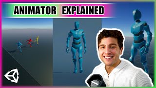 How to Animate Characters in Unity 3D  Animator Explained [upl. by Trefler]