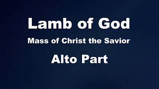 Lamb of God Alto Mass of Christ the Savior [upl. by Adolf]