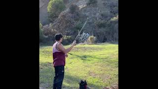 sling vs watermelon 25 meters [upl. by Rutledge]