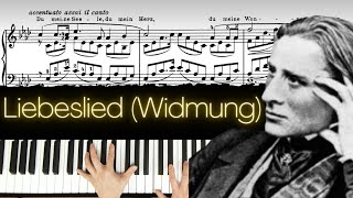 SchumannLiszt  Widmung Liebeslied  Classical Piano Lesson 9 [upl. by Tunk886]