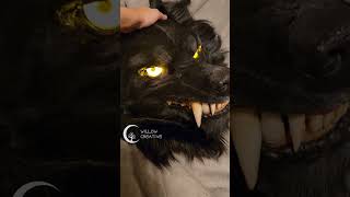 Homemade werewolf animatronic mask in detail [upl. by Bayard543]