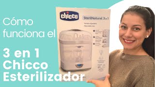 Cómo funciona el Esterilizador de Biberones Chicco 3 en 1 [upl. by Guntar]