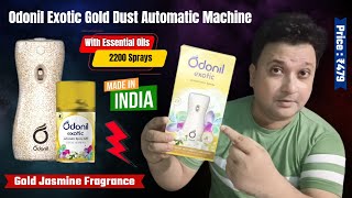 All About Odonil Gold Dust Automatic Machine With Gold Jasmine 225ml Refill [upl. by Airdnal480]