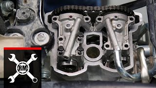 How To Adjust the Valves on a Yamaha YFZ450 [upl. by Margeaux]