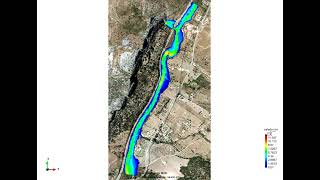 Estudio hidrológico y batimetría del río Guadiaro  Puente acceso Cueva del Gato Benaoján Málaga [upl. by Kylah453]