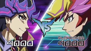 YuGiOh Vrains Yusaku vs Ai AMV [upl. by Inaffets9]