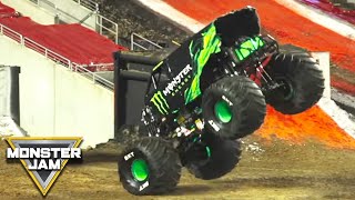 Todd LeDuc  Monster Energy Freestyle amp HUGE air │ Monster Jam World Finals XX 20  Monster Jam [upl. by Mcgean]