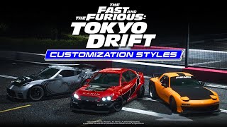 GTAO  FampF Tokyo Drift Customization Styles [upl. by Kathryn]