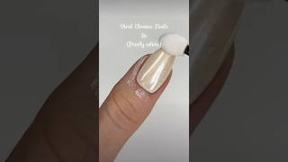 Viral white chrome nails at home in just 3 easy steps nailart shorts KTivity🦋 simplenails [upl. by Beauregard]