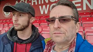 Accrington 00 Walsall instant match reaction [upl. by Berget]