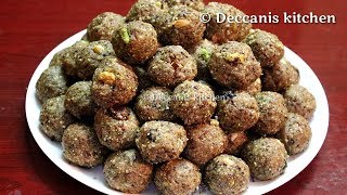 Panjiri ke ladoo recipeWinter special recipes [upl. by Viridissa599]