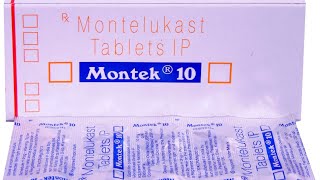 सांस में प्रॉबलम खांसी में तुरंत आराम। Motelukast Tablet IP 10mg  Montek 10 mg Tablet in Hindi [upl. by Anen]