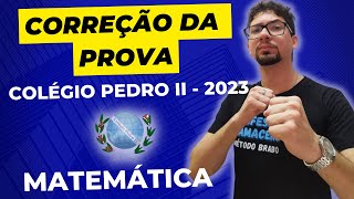 CORREÇÃO COLÉGIO PEDRO II 2023  1ª SÉRIE Ens Médio [upl. by Ynohtnanhoj]