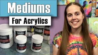 Acrylic Mediums  The ULTIMATE Overview How to Use Medium to Enhance Your Painting in Acrylics [upl. by Ative462]