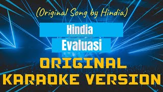 Hindia  Evaluasi Karaoke [upl. by Eybbob]