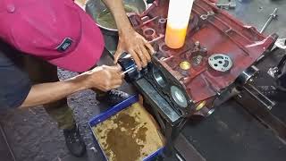 Toyota Diesel Engine 1Z Full Engine repair [upl. by Ayifas374]