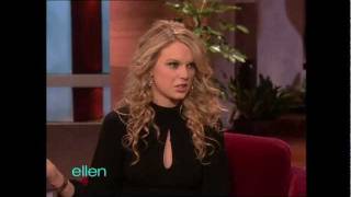 Taylor Swifts First Interview with Ellen [upl. by Rochemont930]