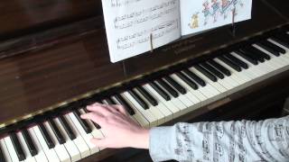 Piano Time 3 Sailors Hornpipe arr Hall Tutorial [upl. by Darcie]