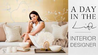 A DAY IN THE LIFE OF AN INTERIOR DESIGNER  THE REALITY OF INTERIOR DESIGN  HOME TOUR [upl. by Leahcimnoj347]