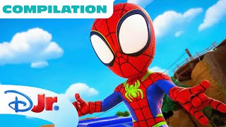 Marvels Spidey and his Amazing Friends🕸️ Season 3 Halfway Highlights Compilation  disneyjr [upl. by Scrope]